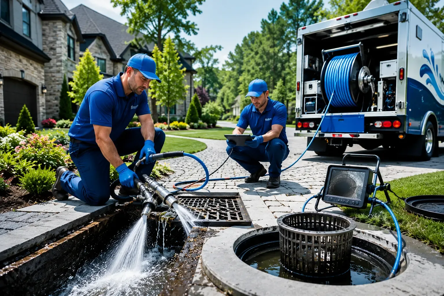 Local outdoor drain cleaning professionals in Addison, PA
